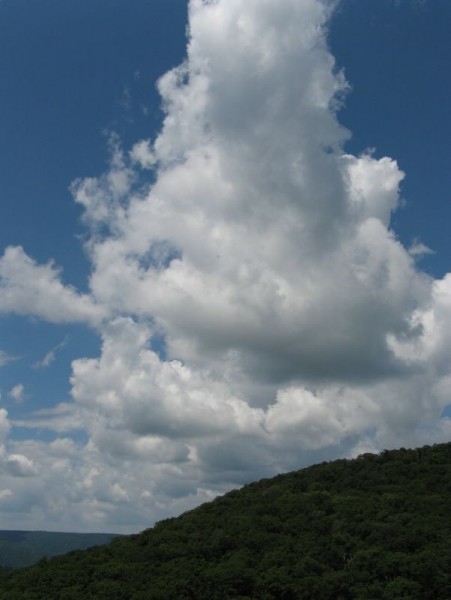 Clouds above Rocky Gap State Park