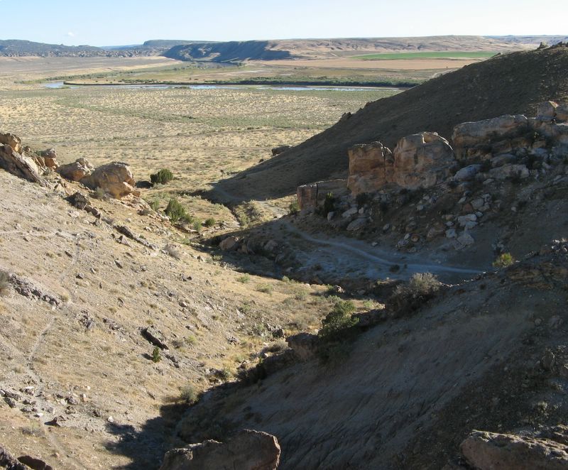 photo of landscape of Dinosaur National Monument