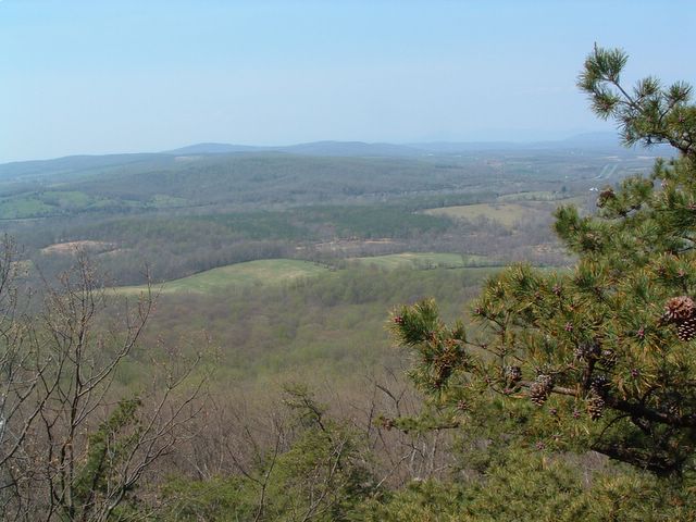 photo of vista from Bull Run Mountain Conservancy trail