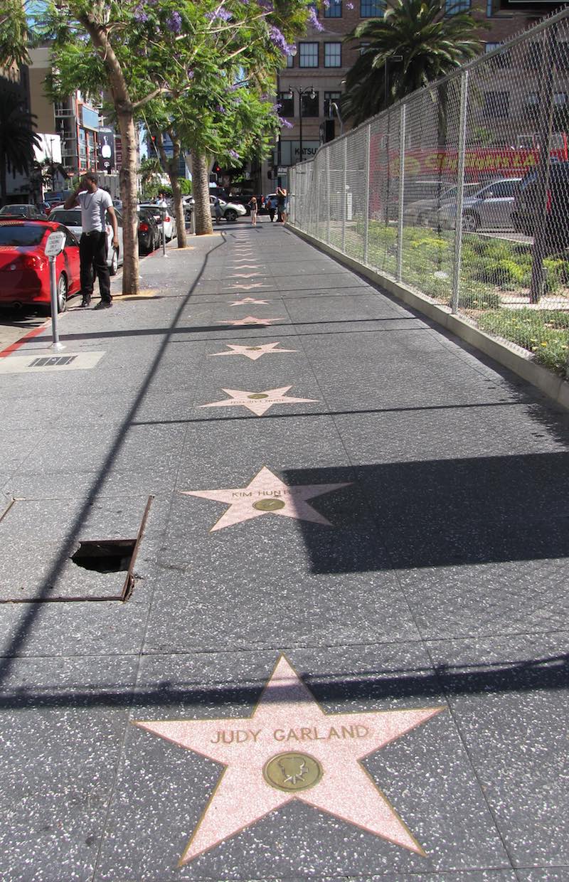 photo of Judy Garland's Star on the sidewalk (Hollywood Walk of Fame)